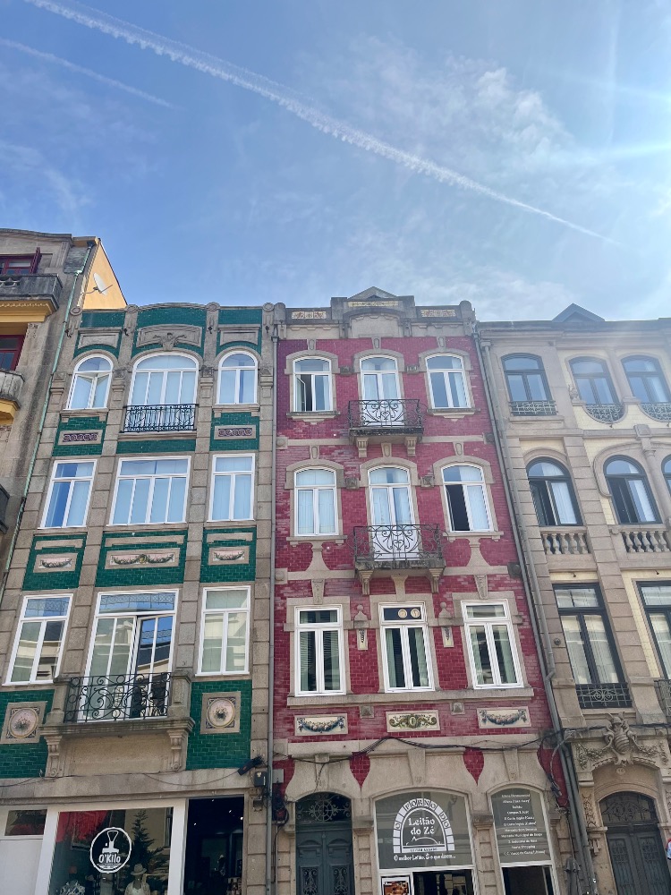 domy v centru Porta